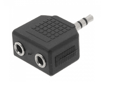 ADAPTADOR DE AUDIFONOS 2 EN 1 STEREO1