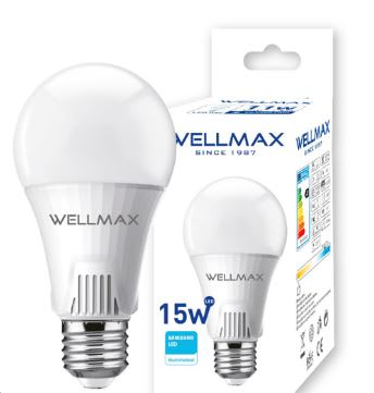 AMPOLLETA WELLMAX 15W BLANCO FRÍO