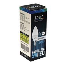 AMPOLLETA LOGIC E14 5W LED LUZ FRÍA