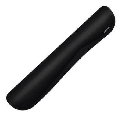 APOYA MUÑECA PARA TECLADO NEGRO DATA COM1