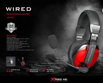AUDIFONO GAMING XTRIKE ME HP307
