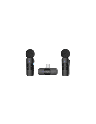 MICROFONO INALAMBRICO DUO BOYA USB C 2.4 GHz3