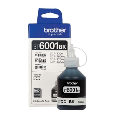 TINTA BOTELLA BROTHER 6001 NEGRO ORIGINAL