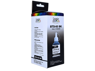 TINTA BOTELLA BROTHER 60BK ALTERNATIVA GYG LOGIC