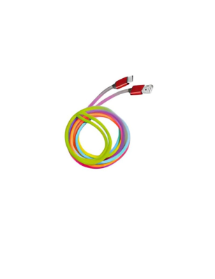 CABLE DE CARGA USB A USB C COLORES 1.2 MTS PHILCO