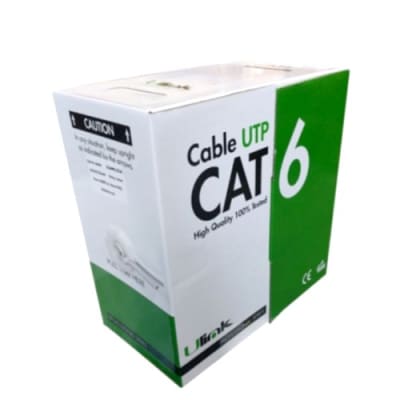 CAJA CABLE DE RED 305 MTS CAT 6 ULINK