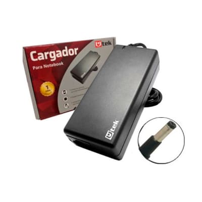 CARGADOR NOTEBOOKCOMPATIBLE CON HP 19.5V- 4.74A 7.4X5.0MM UTEK1