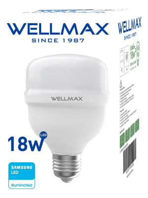 AMPOLLETA LED WELLMAX 18W LUZ FRIA1