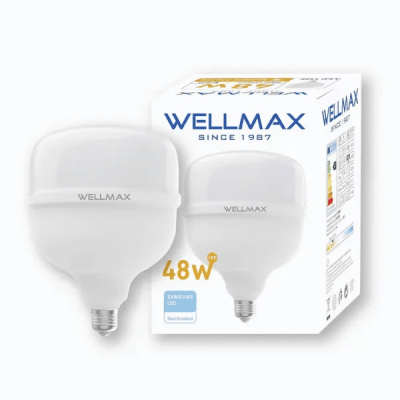 Ampolleta LED 48W Wellmax E27 Luz Cálida1