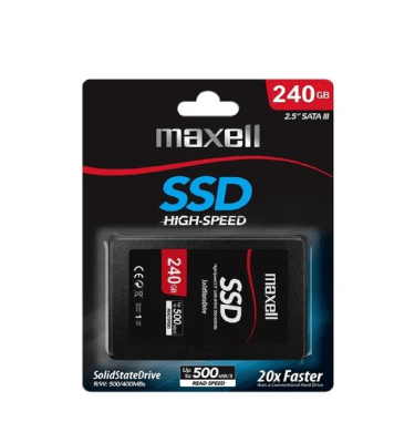 SSD INTERNA 2.5 SATAIII 240G MAXELL SSDI-2401