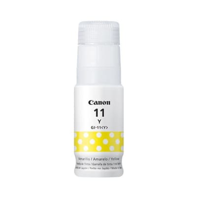TINTA BOTELLA CANON GI11 YELLOW ORIGINAL