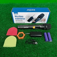 MICROFONO INALAMBRICO RECARGABLE EWTTO