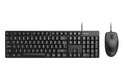 KIT TECLADO CON MOUSE ALAMBRICO C254 PHILIPS1