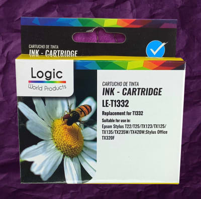 TINTA EPSON 1332 CYAN ALTERNATIVO LOGIC