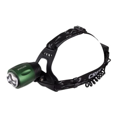 LINTERNA DE CINTILLO FRONTAL PHILCO CON CARGADOR