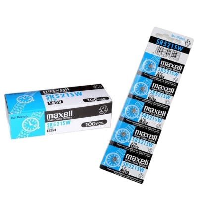 Pila maxell SR521SW/ 379 1.55v