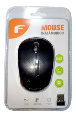 MOUSE INALAMBRICO FUJITEL NEGRO