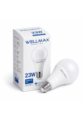 AMPOLLETA LED WELLMAX 23W LUZ FRIA E27 CON CHIP
