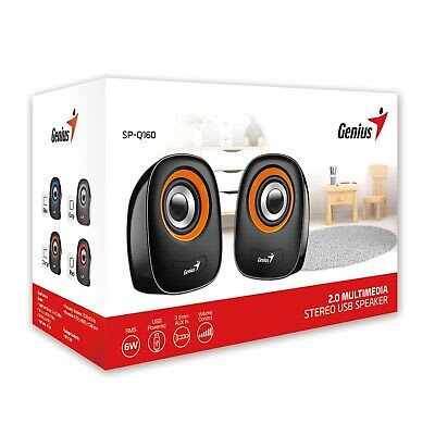 PARLANTE USB/AUX PARA PC GENIUS 2.01