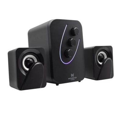 PARLANTE PARA PC SUBWOOFER MONSTER GAMES QUAKE 2.11