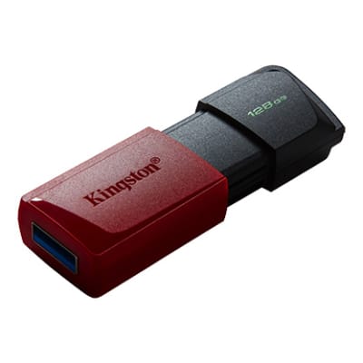 PENDRIVE 128 GB DATATRAVELER EXODIA M ROJO KINGSTON1