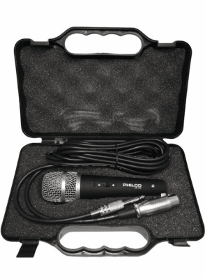 MICROFONO DINAMICO PROFESIONAL DM-18K PHILCO