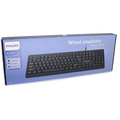 TECLADO TECLADO ESPAÑOL K224 PHILIPS1