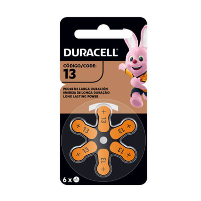 PILA 13 PARA AUDIFONO DURACELL