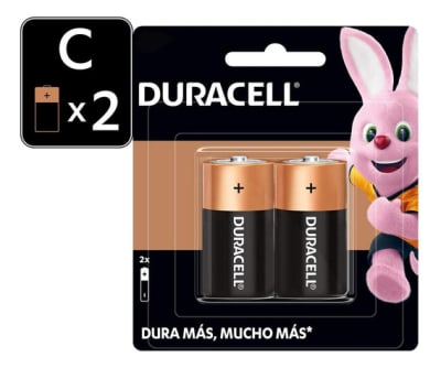 PILA C X2 DURACELL1