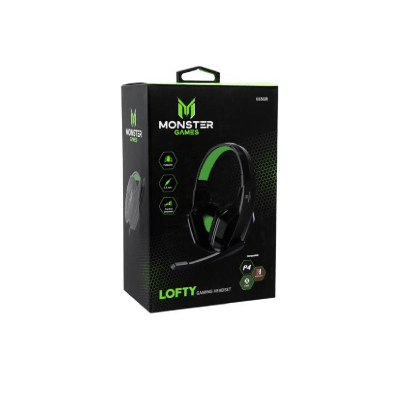 AUDIFONOS HEADSET MONSTER GAMER LOFTY 29MTG655GR1