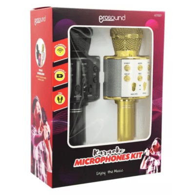 MICROFONO KARAOKE INALAMBRICO RECARGABLE