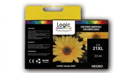 TINTA HP 21XL NEGRO ALTERNATIVA LOGIC1