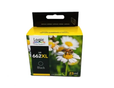 TINTA HP 662 XL NEGRO ALTERNATIVA LOGIC1