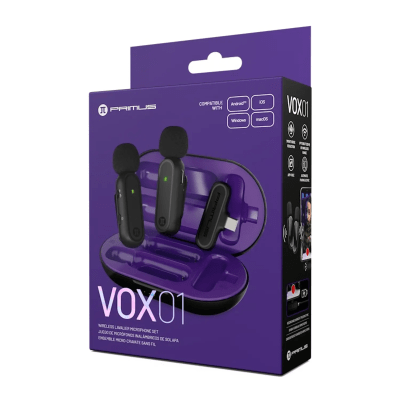 Micrófono Inalámbrico V0X01, USB Tipo C