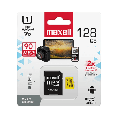 MEMORIA MICRO SD 128GB MAXELL1