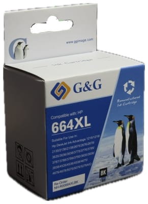 TINTA ALTERNATIVA 664XL HP GYG NEGRO