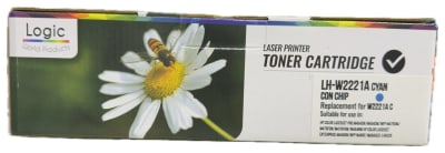 TONER ALTERNATIVO CON CHIP LH-W2221A CYAN LOGIC