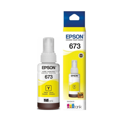 TINTA BOTELLA EPSON 673 YELLOW ORIGINAL