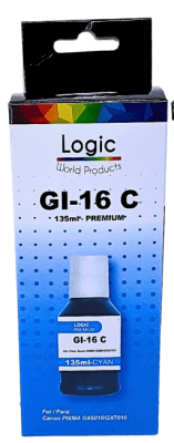 TINTA CANON GI 16 CYAN ALTERNATIVA LOGIC