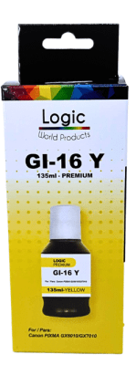 TINTA CANON GI 16 YELLOW ALTERNATIVA LOGIC1