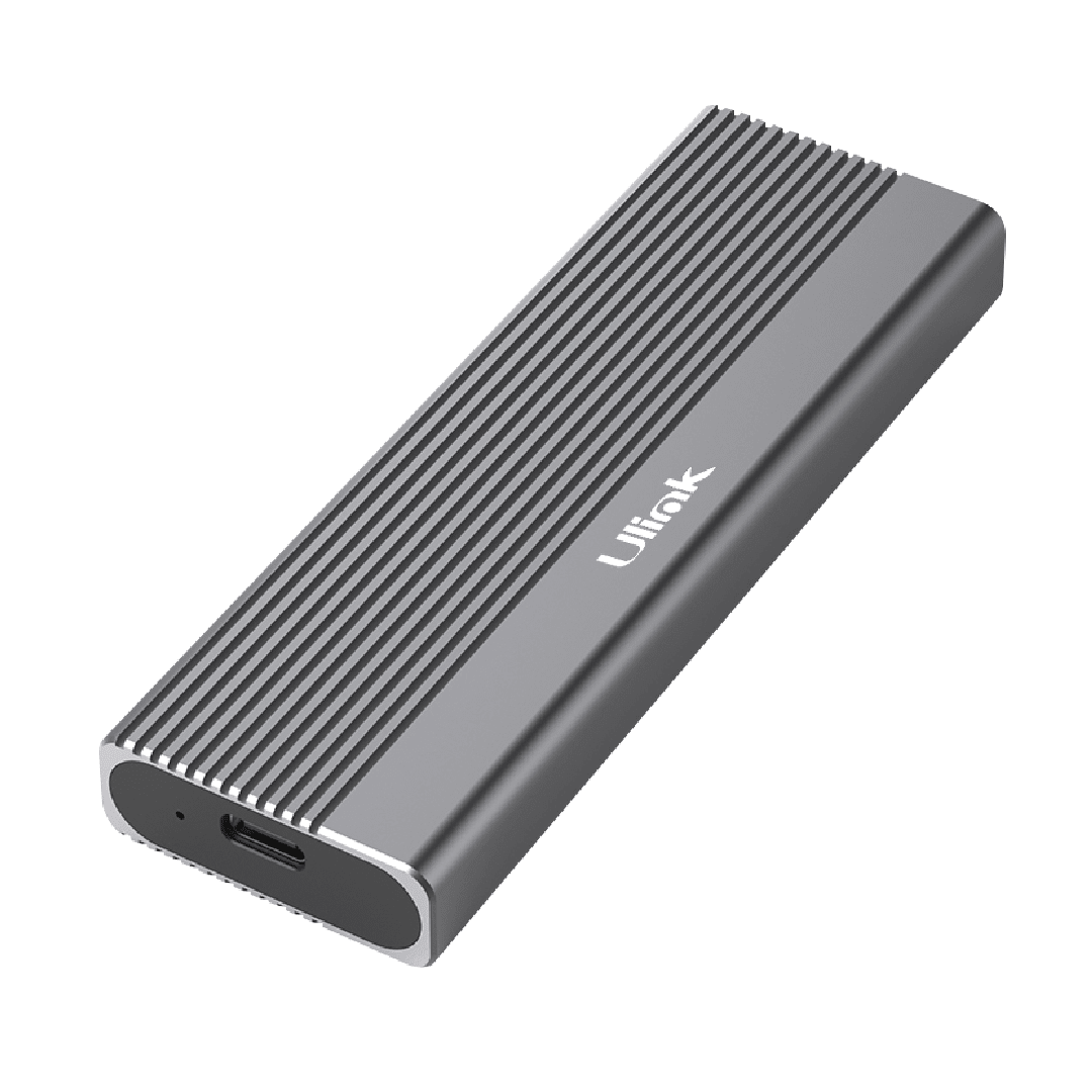 COFRE PORTA DISCO DURO SSD M.2 NVMe USB-C A + USB3.0 UL-HDDME1