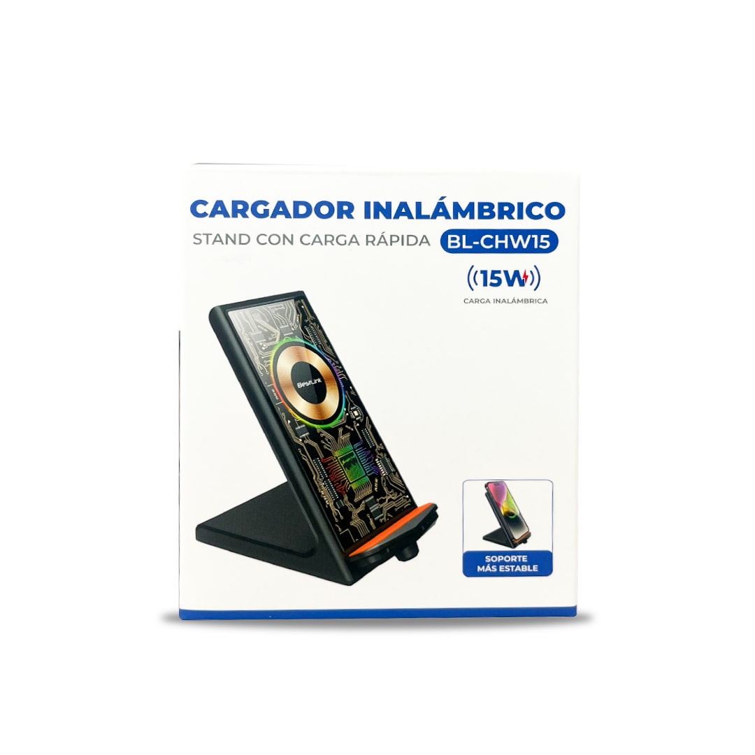 Cargador Celular Inalámbrico Bestlink 15W2