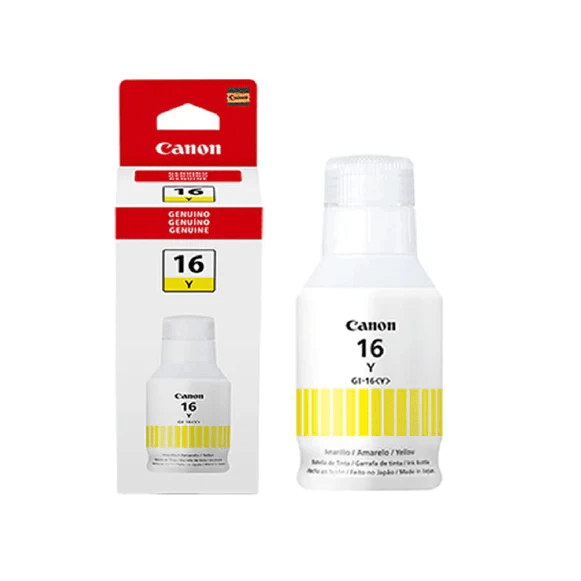 TINTA CANON MAXIFY 16 YELLOW ORIGINAL 0