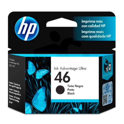 TINTA 46HP NEGRO 26ML 0