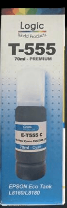 TINTA BOTELLA EPSON ALTERNATICA E-555 CYAN 70ML 0