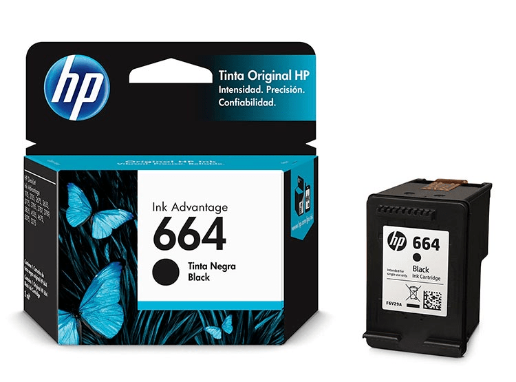 TINTA HP 664 NEGRO 2 ML ORIGINAL2