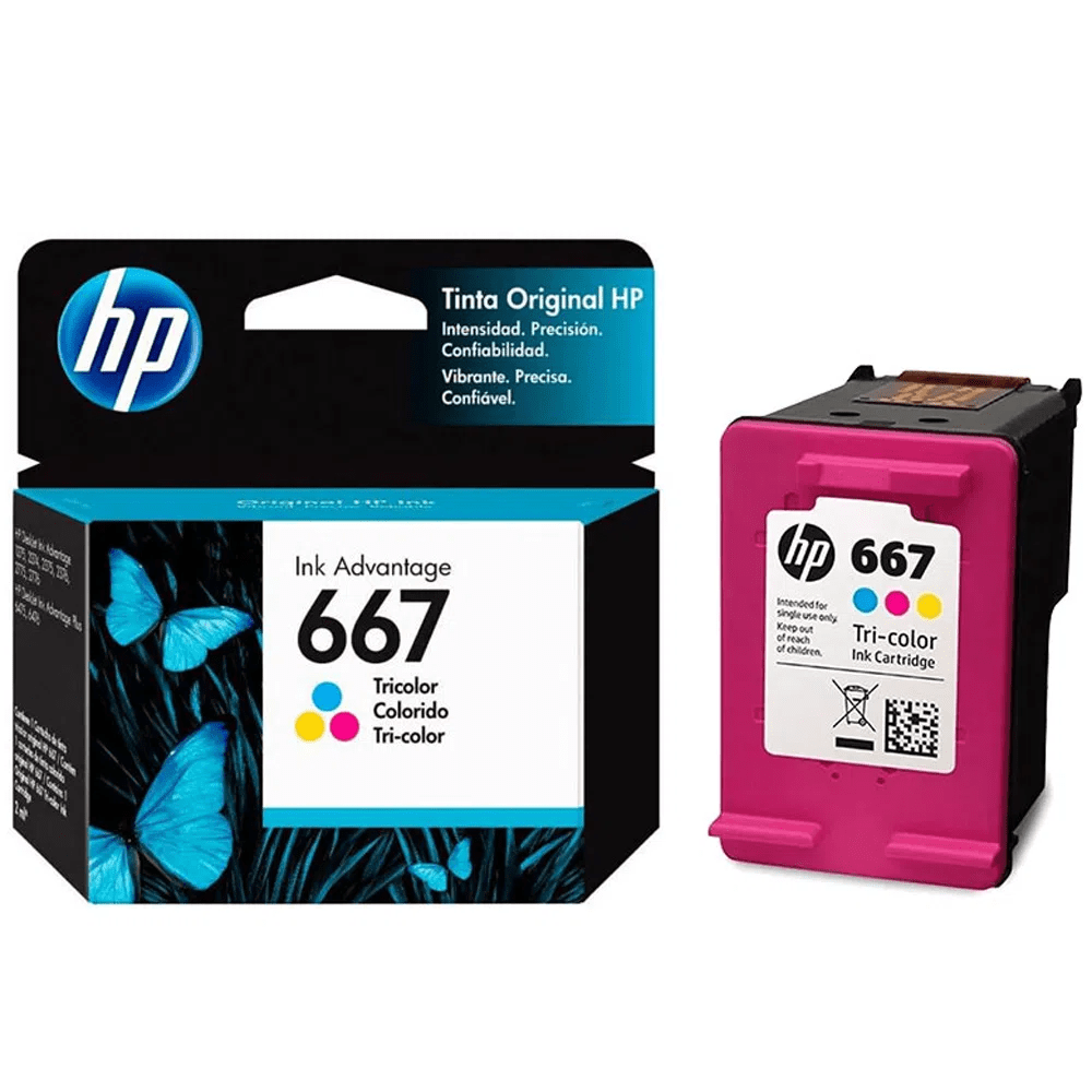 TINTA HP 667 COLOR ORIGINAL2