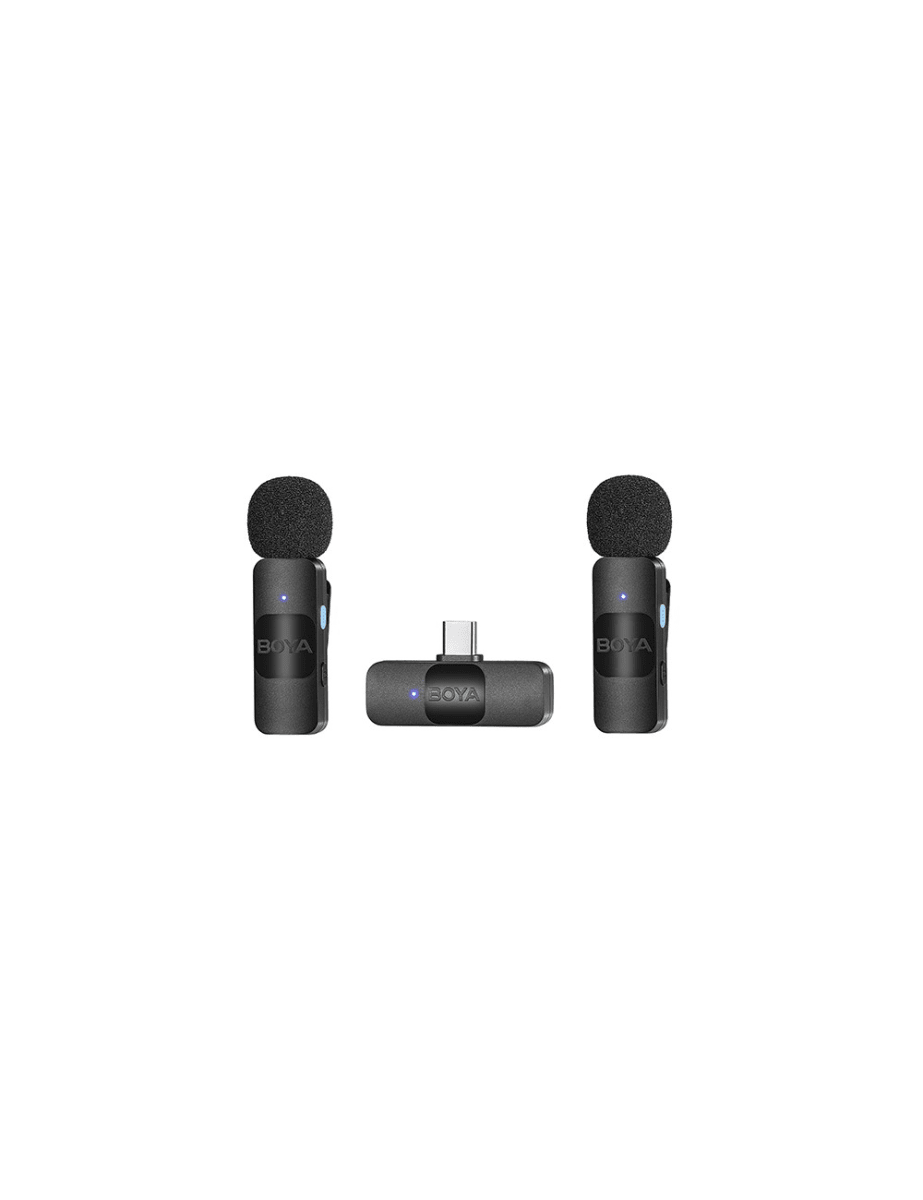 MICROFONO INALAMBRICO DUO BOYA USB C 2.4 GHz 2