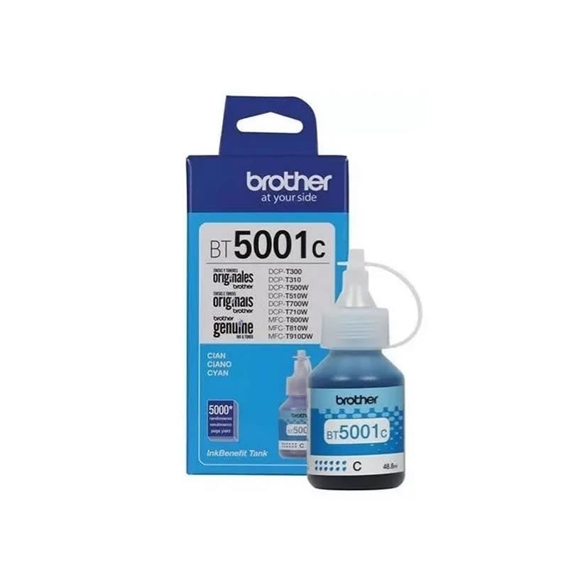 TINTA BOTELLA BROTHER 5001 CYAN ORIGINAL 0