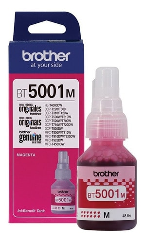 TINTA BOTELLA BROTHER 5001 MAGENTA ORIGINAL 0